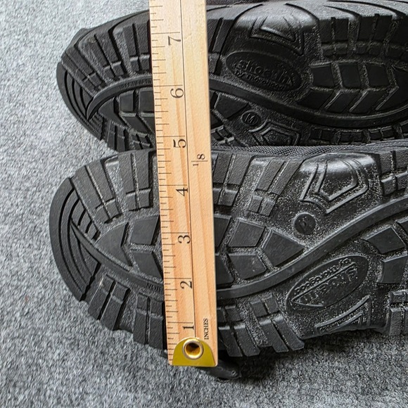 Thorogood Shoe In Avalanche Insulated Black Work Overshoe Size M Style 161 0300 - Picture 11 of 11